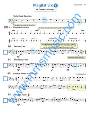 Playlists For Band Euphonium Book (Student Book Only)