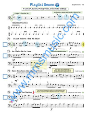 Playlists For Band Euphonium Book (Student Book Only)