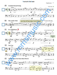 Playlists For Band Euphonium Book (Student Book Only)