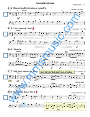 Playlists For Band Euphonium Book (Student Book Only)