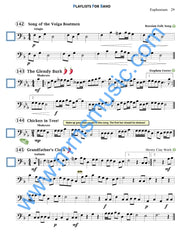 Playlists For Band Euphonium Book (Student Book Only)