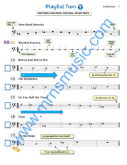 Playlists For Band Euphonium Book (Student Book Only)