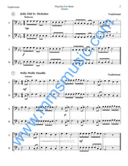 Playlists For Band Euphonium Book (Student Book Only)