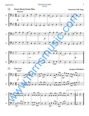 Playlists For Band Euphonium Book (Student Book Only)