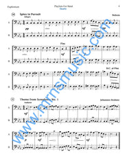 Playlists For Band Euphonium Book (Student Book Only)
