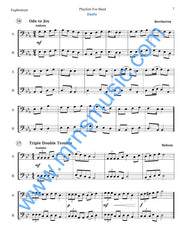Playlists For Band Euphonium Book (Student Book Only)