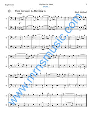 Playlists For Band Euphonium Book (Student Book Only)