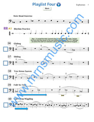 Playlists For Band Euphonium Book (Student Book Only)