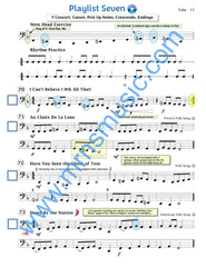 Playlists For Band Tuba  (Student book only.)