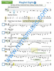 Playlists For Band Tuba  (Student book only.)