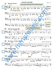Playlists For Band Tuba  (Student book only.)