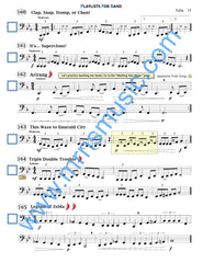 Playlists For Band Tuba  (Student book only.)