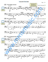 Playlists For Band Tuba  (Student book only.)