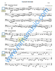 Playlists For Band Tuba  (Student book only.)