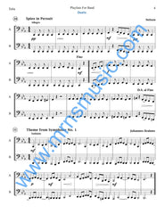 Playlists For Band Tuba  (Student book only.)