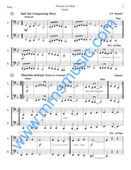 Playlists For Band Tuba  (Student book only.)