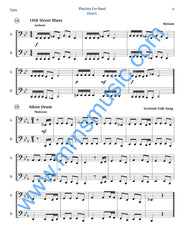 Playlists For Band Tuba  (Student book only.)