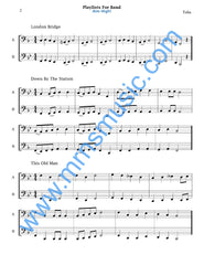 Playlists For Band Tuba  (Student book only.)