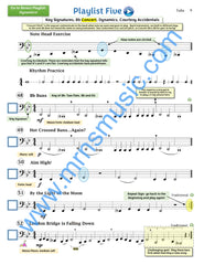 Playlists For Band Tuba  (Student book only.)