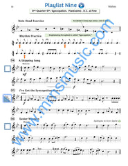 Playlists For Band Mallet Book (Student Book Only)