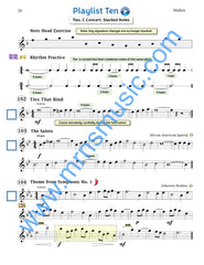 Playlists For Band Mallet Book (Student Book Only)