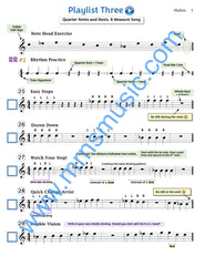 Playlists For Band Mallet Book (Student Book Only)