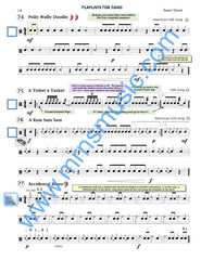 Playlists For Band Snare Drum Book (Student Book Only)