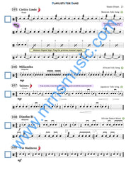 Playlists For Band Snare Drum Book (Student Book Only)