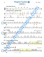 Playlists For Band Snare Drum Book (Student Book Only)