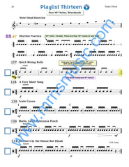Playlists For Band Snare Drum Book (Student Book Only)
