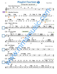 Playlists For Band Snare Drum Book (Student Book Only)