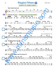 Playlists For Band Snare Drum Book (Student Book Only)
