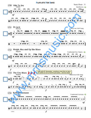 Playlists For Band Snare Drum Book (Student Book Only)