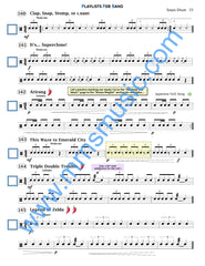 Playlists For Band Snare Drum Book (Student Book Only)
