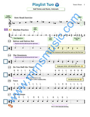 Playlists For Band Snare Drum Book (Student Book Only)