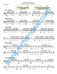 Playlists For Band Snare Drum Book (Student Book Only)