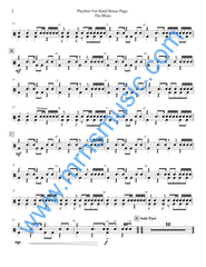 Playlists For Band Snare Drum Book (Student Book Only)
