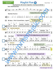 Playlists For Band Snare Drum Book (Student Book Only)