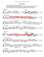 Supplemental Exercises for the Trumpet Section