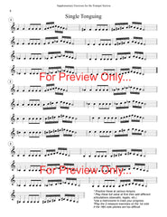 Supplemental Exercises for the Trumpet Section
