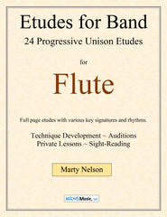 Etudes for Band - Flute Book  24 Progressive Etudes
