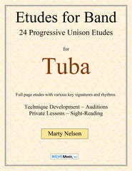 Etudes for Band - Tuba Book  24 Progressive Etudes