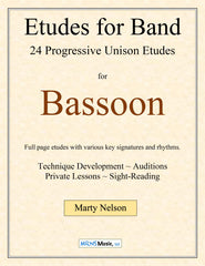 Etudes for Band - Bassoon Book  24 Progressive Etudes