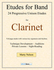 Etudes for Band - Clarinet Book  24 Progressive Etudes