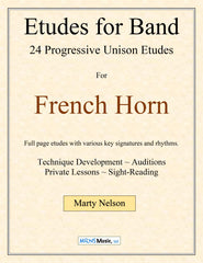 Etudes for Band - French Horn Book  24 Progressive Etudes