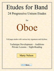 Etudes for Band - Oboe Book  24 Progressive Etudes