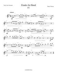 Etudes for Band - Tenor Saxophone Book  24 Progressive Etudes