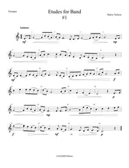Etudes for Band - Trumpet Book  24 Progressive Etudes