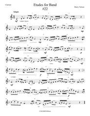 Etudes for Band - Clarinet Book  24 Progressive Etudes