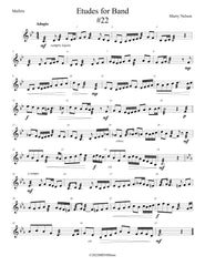 Etudes for Band - Mallet Book  24 Progressive Etudes